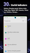 PowerLine: status bar meters captura de pantalla 2