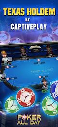 Poker All Day - Texas Hold’em ảnh chụp màn hình 1