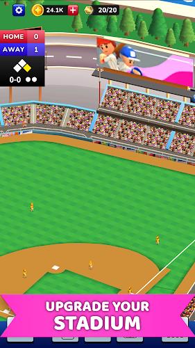 Idle Baseball Manager Tycoon स्क्रीनशॉट 1