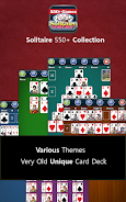 550+ Card Games Solitaire Pack Capture d’écran1