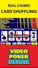 Video Poker Deluxe ekran görüntüsü 4