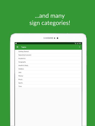 SignSchool: Learn ASL for Free 스크린 샷 1
