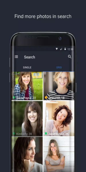 ภาพหน้าจอ FlirtyMature Dating App for Seniors 2