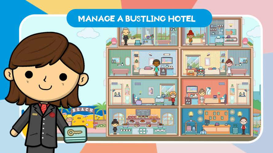 Lila's World: Hotel Vacation Screenshot 1