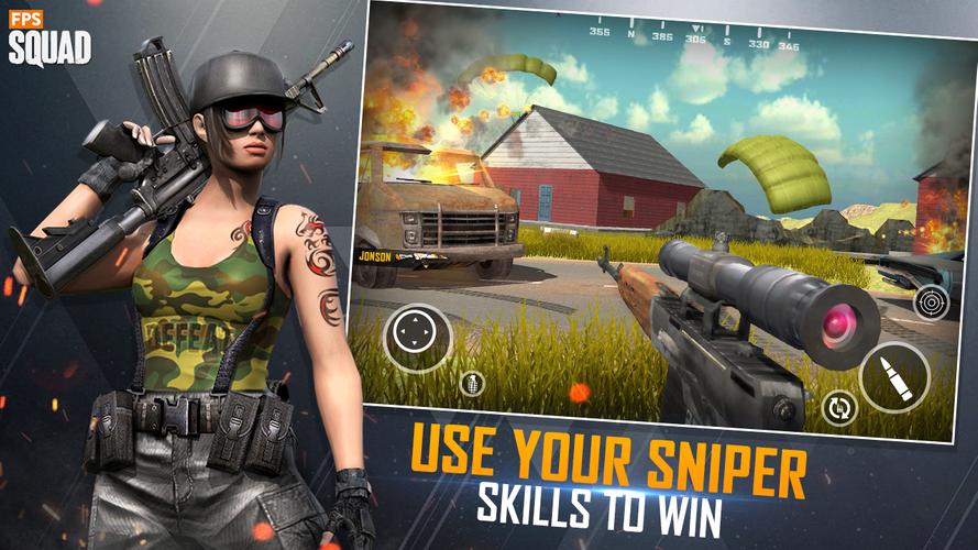 FPS Squad - Gun Shooting Games屏幕截圖2