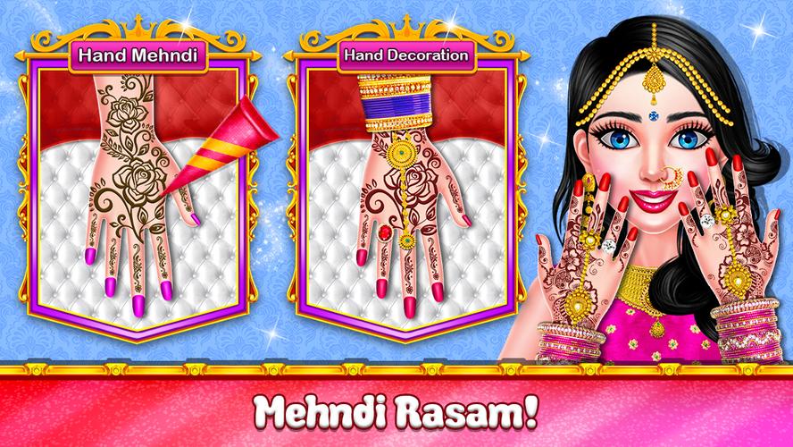 Indian Wedding Makeup Dressup 스크린 샷 4