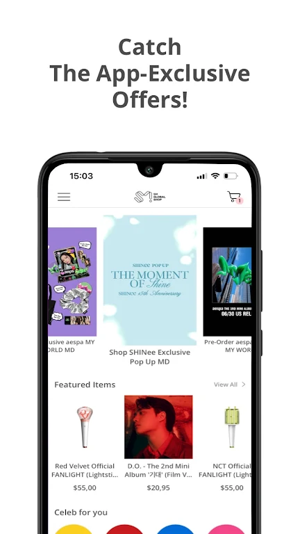 SM Global Shop Screenshot 1