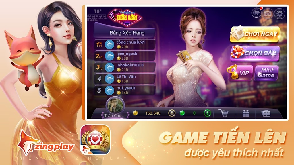 Tiến lên Miền Nam - Tiến Lên - ZingPlayスクリーンショット1