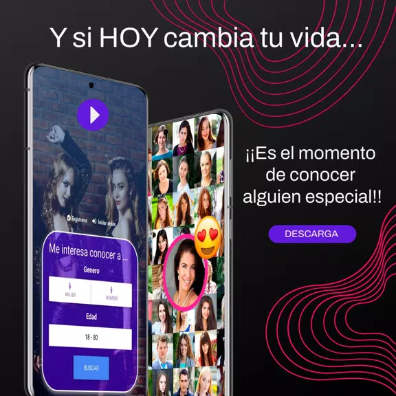 Chat, Citas y Ligar 스크린 샷 1