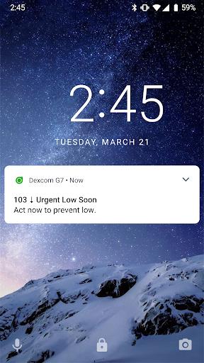 Dexcom G7 экрана 2