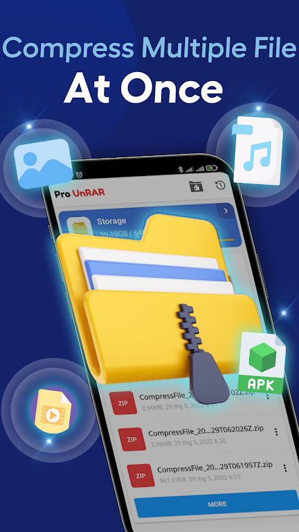 Pro 7-Zip, Unzip Rar Extractor zrzut ekranu 4