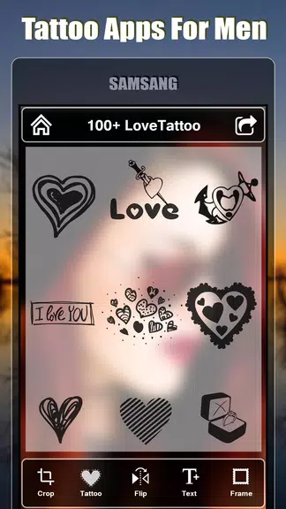 Tattoo design apps for men屏幕截圖3