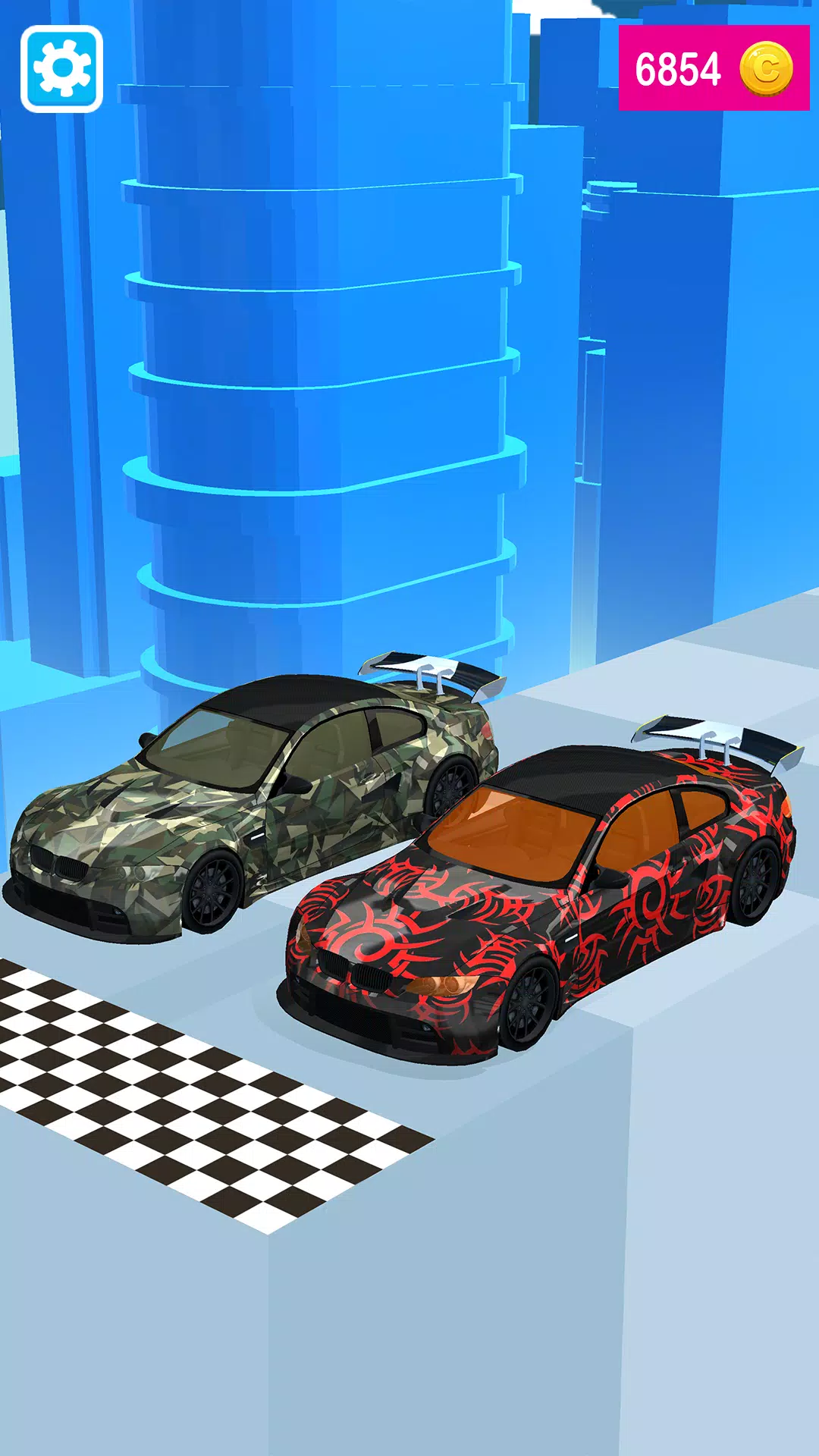 Modified Car Driving: 3DTuning экрана 2