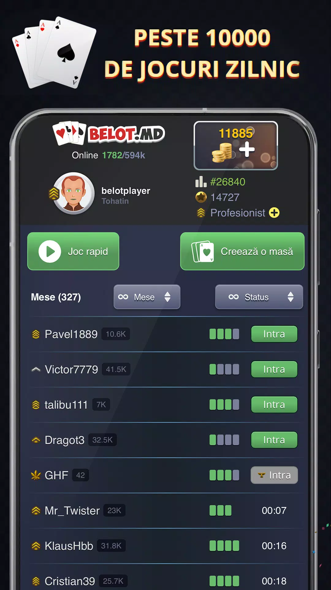 Belot.md captura de pantalla 4