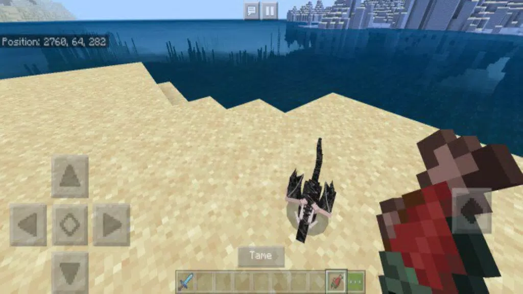 ภาพหน้าจอ MCPE Dragon Addon Fantasy 1