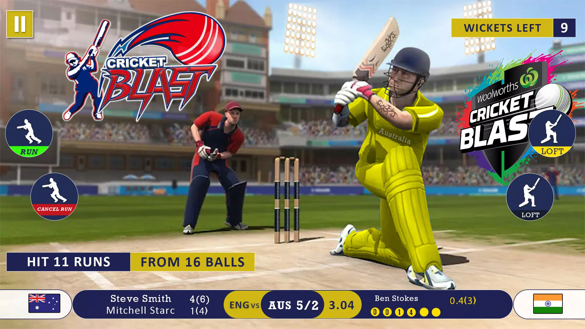 World Cricket Games Offline Captura de tela 1