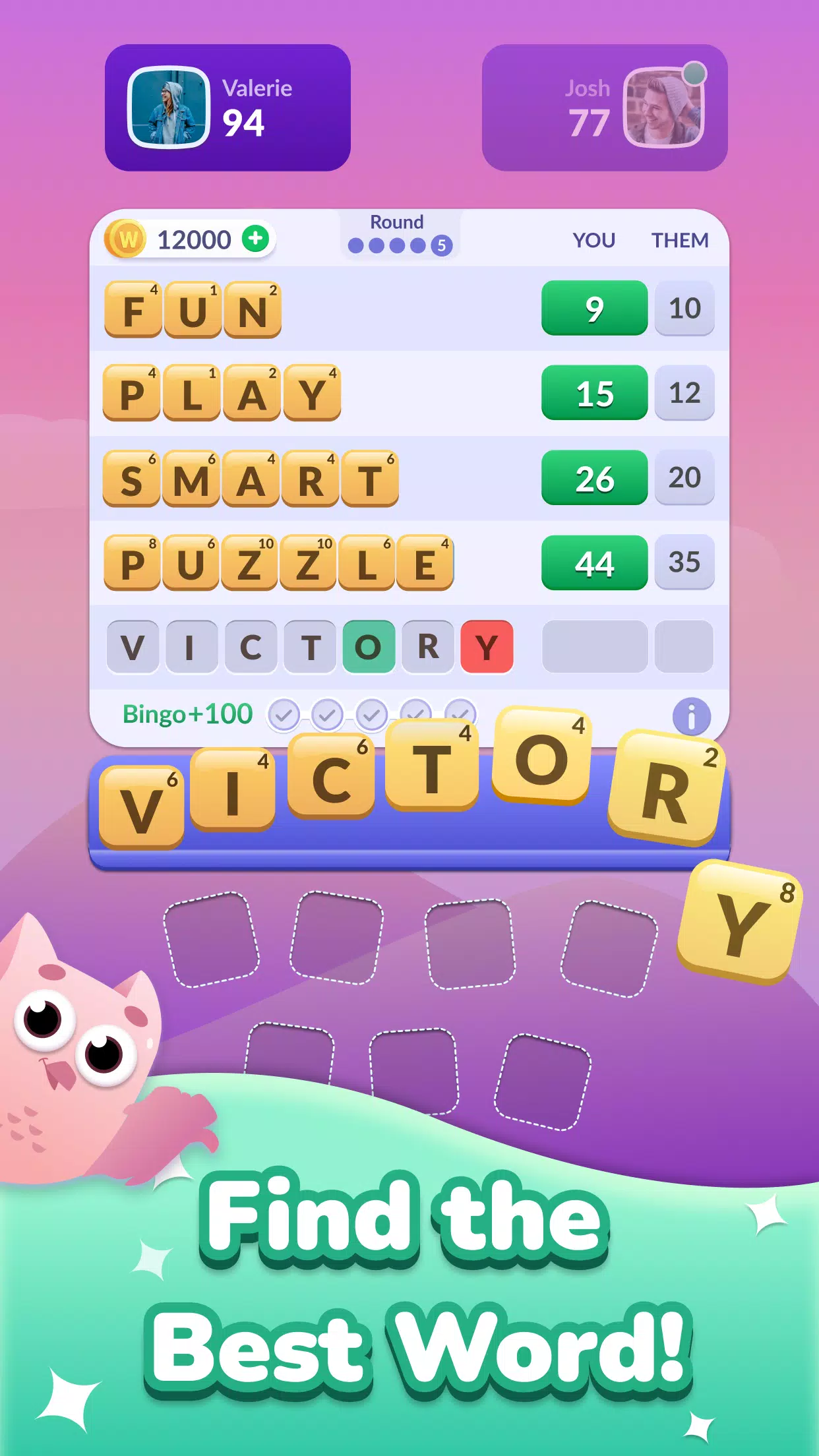 Screenshot Word Roll - Word Bingo 2