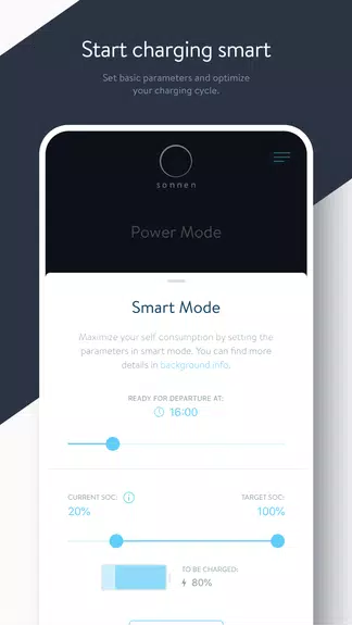 ภาพหน้าจอ sonnenCharger App 3