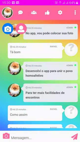 ภาพหน้าจอ Lgbtqia+ Chat: LGBT Dating 1