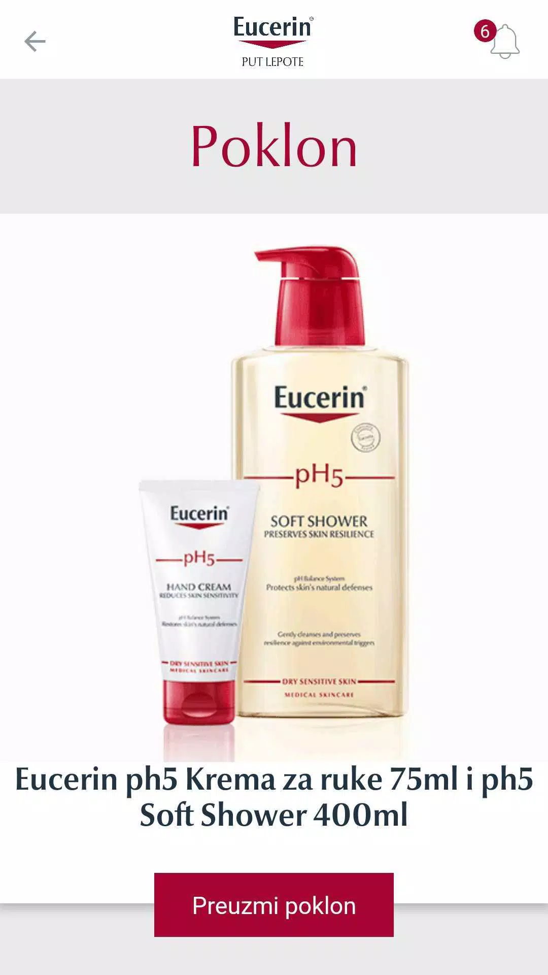 Eucerin® put lepote zrzut ekranu 2