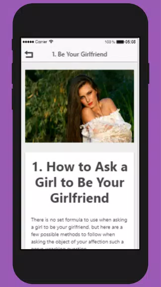 How to Ask a Girl to be Your Girlfriend 스크린 샷 2