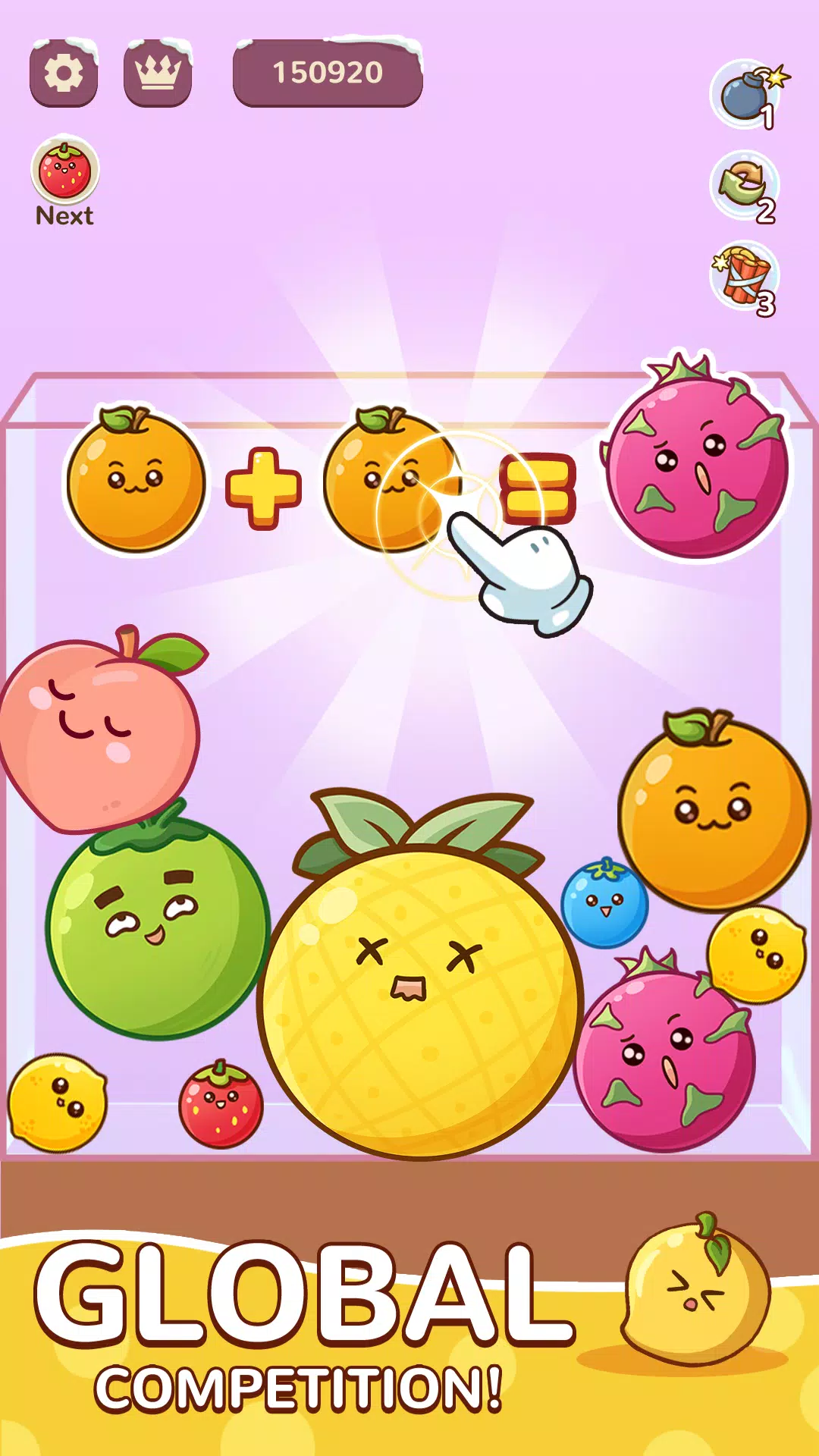 ภาพหน้าจอ Fruit Drop Master 2