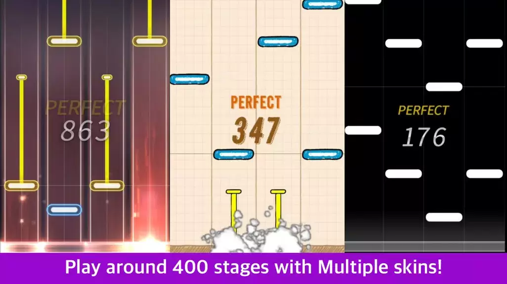 Muziqlo - Mobile Rhythm Game Ảnh chụp màn hình 2