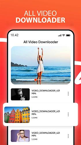 Video Downloder App 2023 スクリーンショット 1