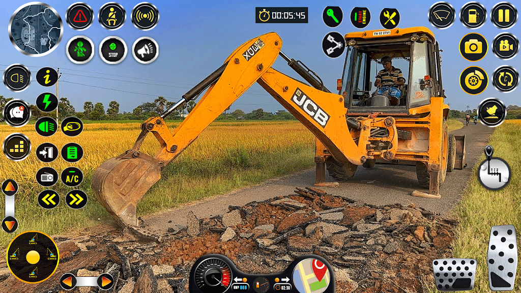 Real City JCB Construction 3D ảnh chụp màn hình 3