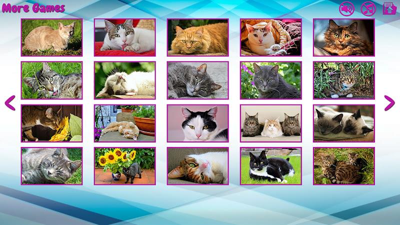 Big puzzles with cats স্ক্রিনশট 2