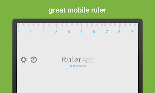 ภาพหน้าจอ Ruler App: Measure centimeters 1