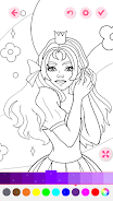 Girls Princess Coloring Book 스크린 샷 4