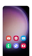 Galaxy S23 Theme/Icon Pack স্ক্রিনশট 1