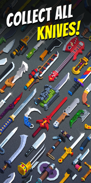 Flippy Knife (翻轉刀): 飛刀大師 擊打和投擲屏幕截圖3