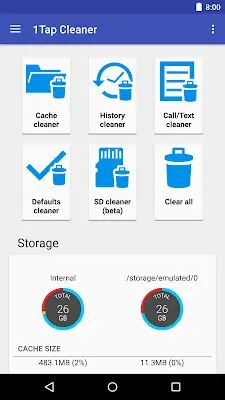 Screenshot 1Tap Cleaner Pro 1