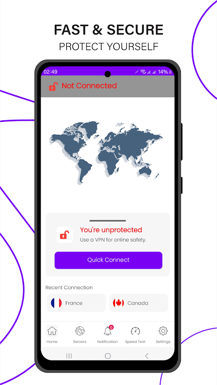 NetProtect VPN - Fast & Secure Screenshot 1