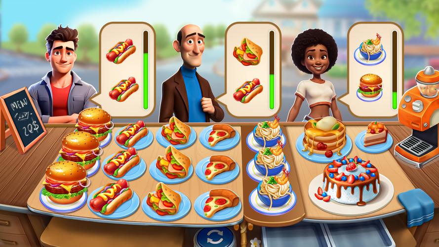 Cooking Day Master Chef Games экрана 2