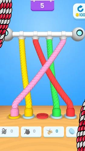 Twisted Tangle Knot 3D Game应用截图第1张