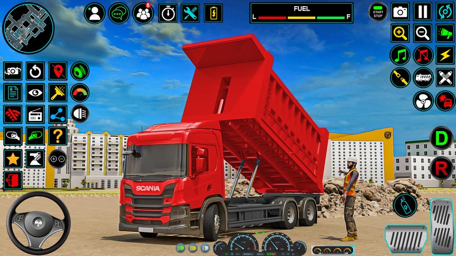 Car Transport Truck Driver 3D screenshot 3