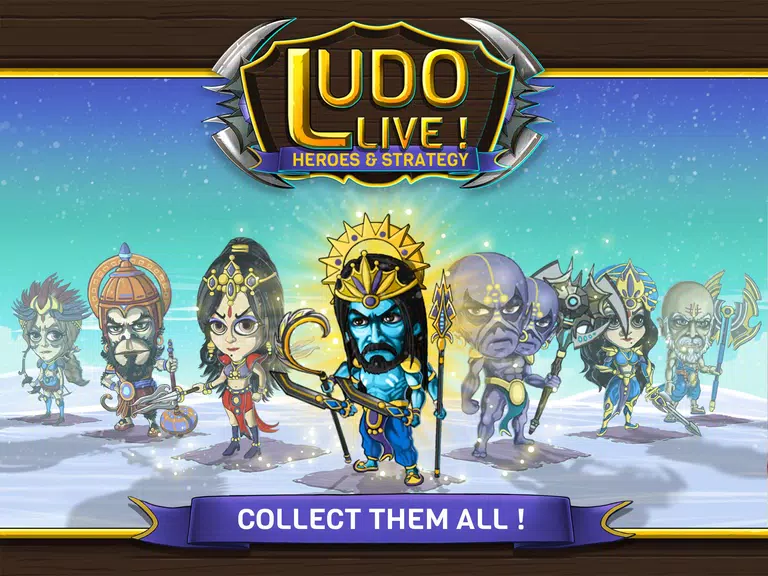 Ludo Live! Heroes & Strategy Screenshot 1