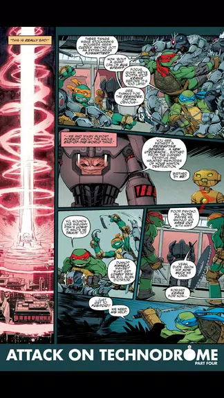 TMNT Comics captura de pantalla 2