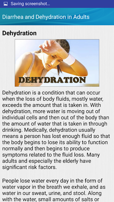 Diarrhea and Dehydration Help 스크린 샷 2