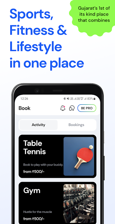 TopSpin Club экрана 1