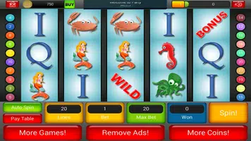 Slots Riches Mermaid Princess 스크린 샷 3