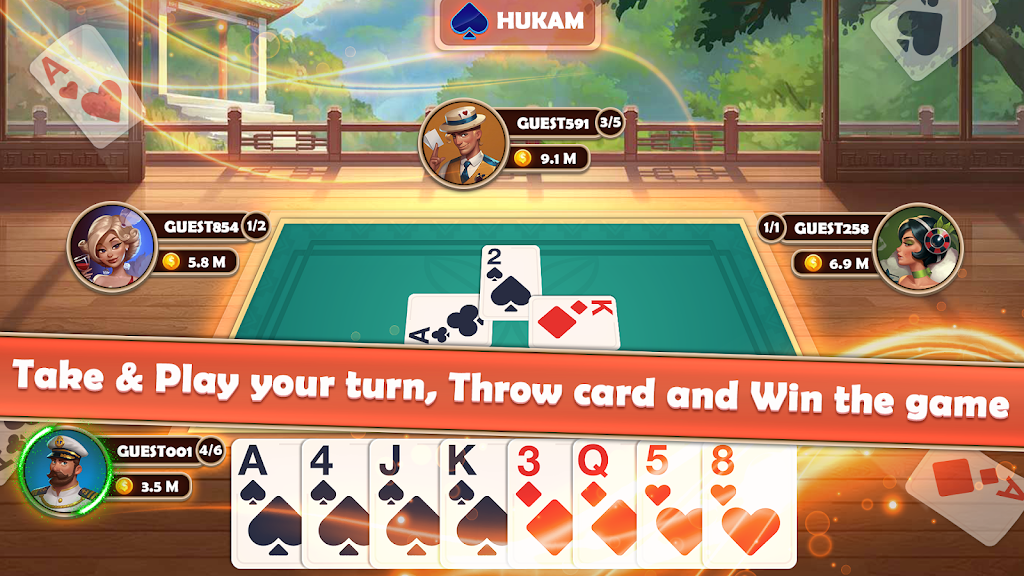 Kachuful - Judgement Card Game ကိုဖန်သားပြင်1