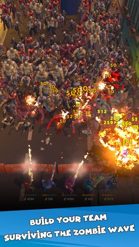 Idle Zombie Wave screenshot 1