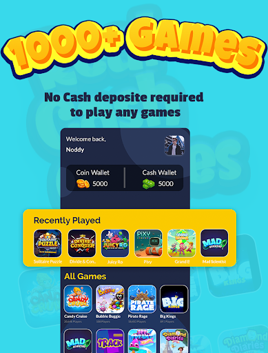 Screenshot Real Cash Games Pro Free rewards paypal and paytm 3