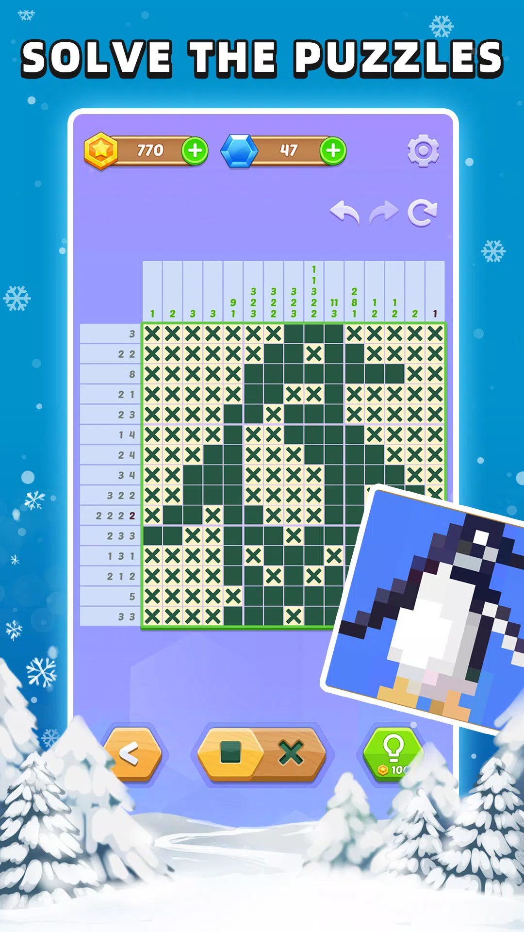 Nonogram Jigsaw - Color Pixel ကိုဖန်သားပြင်3