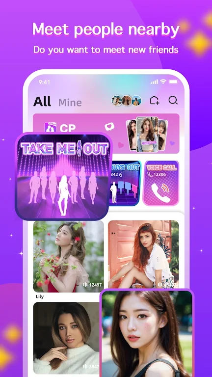 CP Talk-Chat,Dating,Match,Meet экрана 2