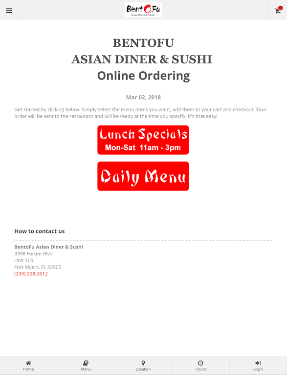 BentoFu Asian Diner & Sushi 스크린 샷 4